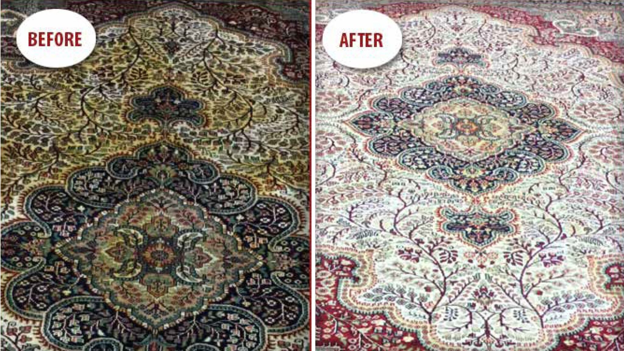 Five Year Old Rugs Look Brand New in Richmond, VA Hadeed Mercer Rug